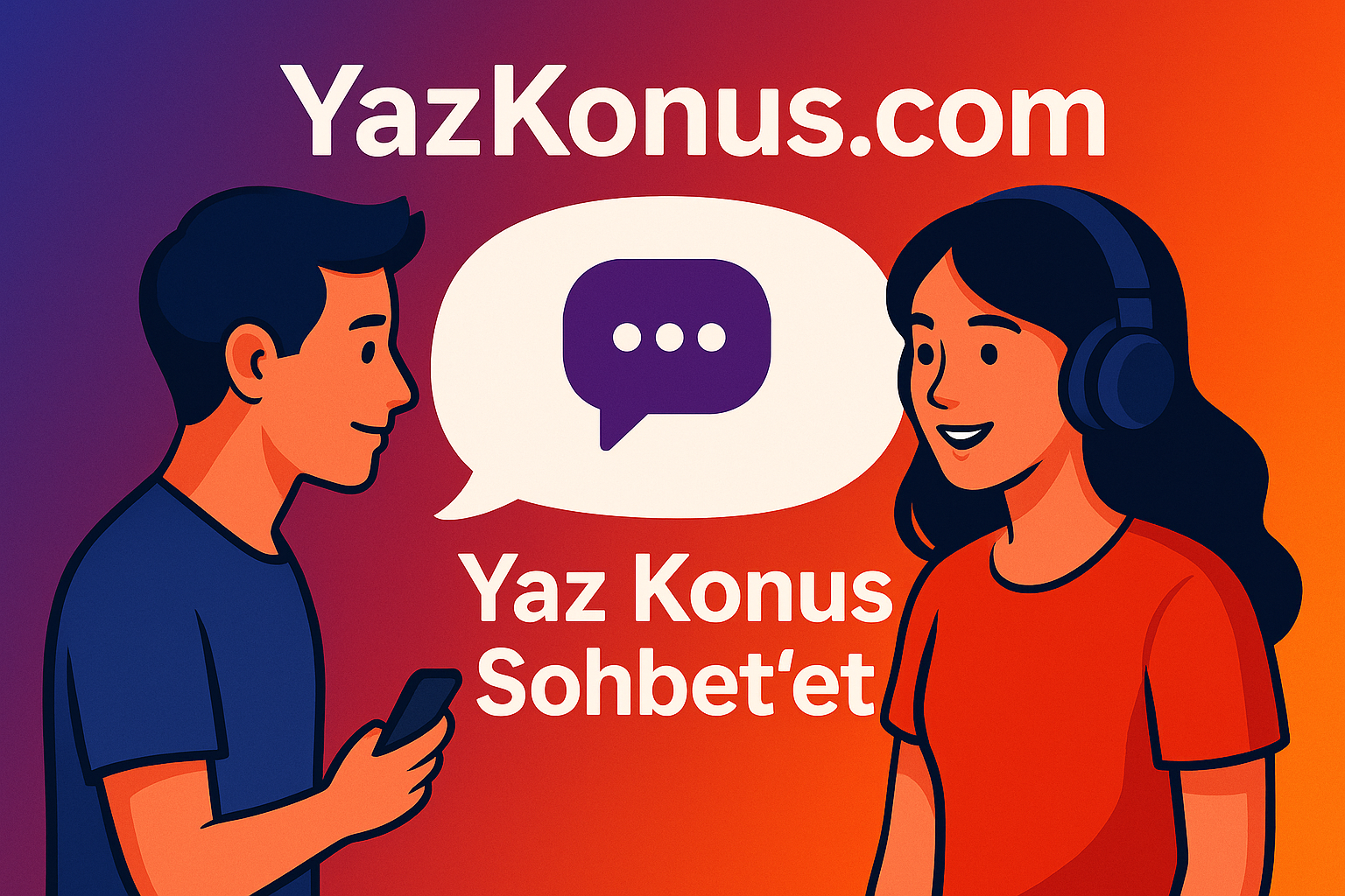 💬 YazKonus Sohbet Sitesi | IRC + Mobil + Radyo | Yaz Konu� Sohbet Et!