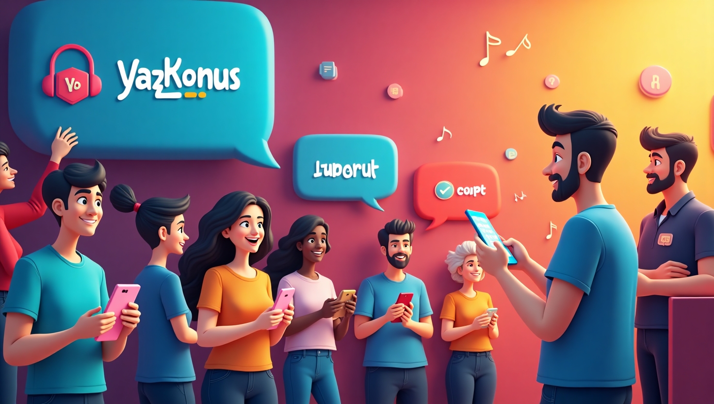 YazKonus Sohbet Mobil IRC ve Radyo Topluluğu