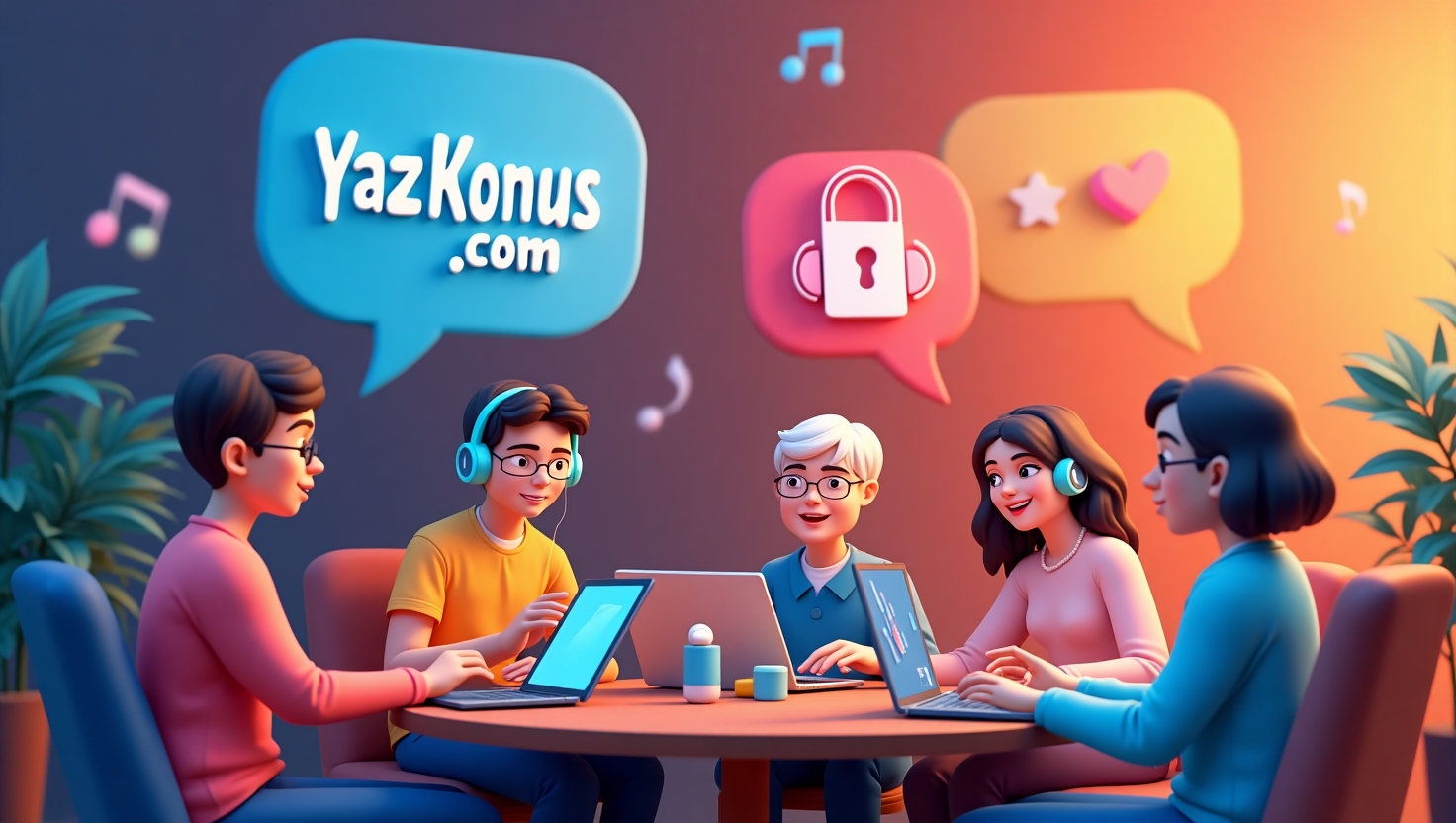 YazKonus Mobil Sohbet ve Radyo IRC Topluluğu