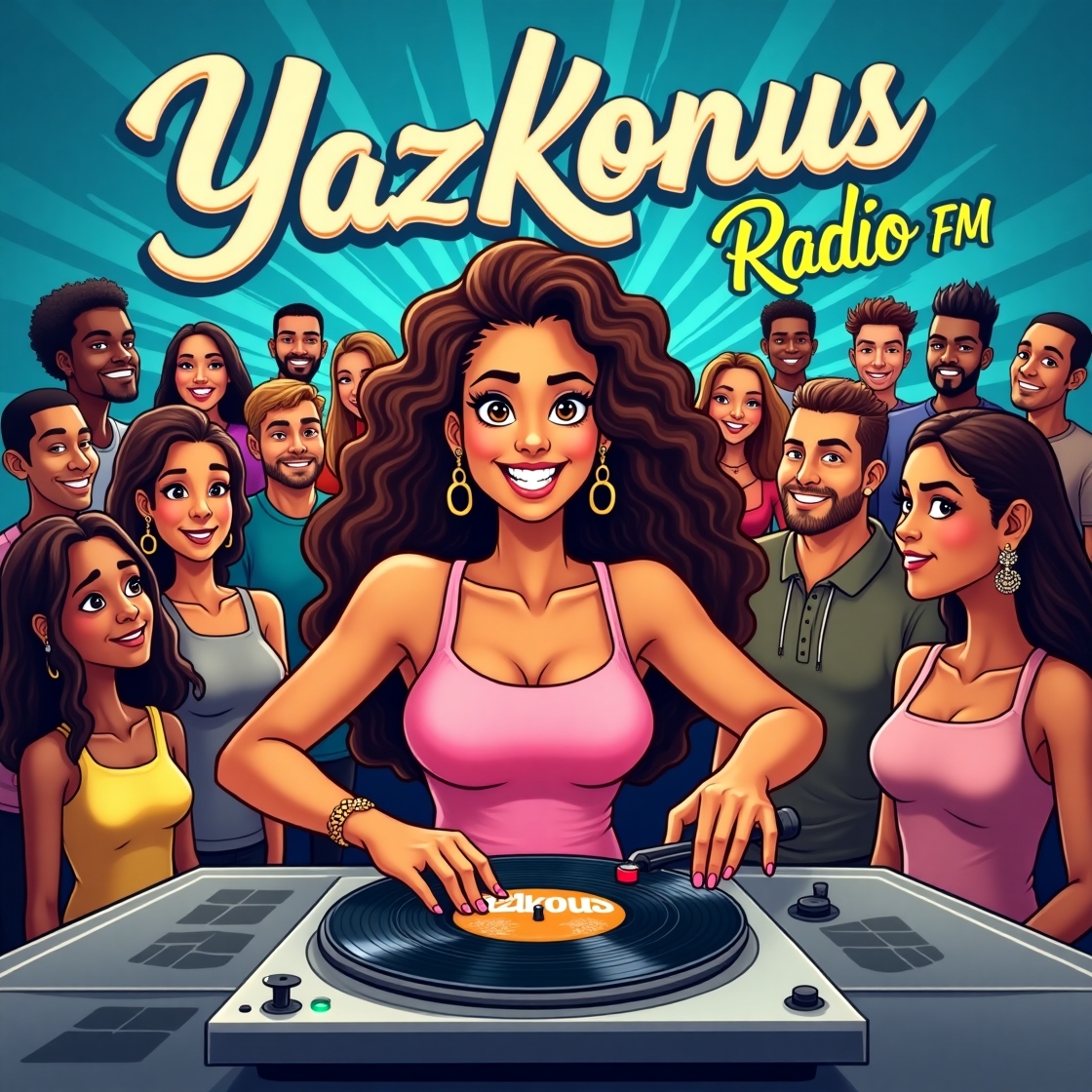 Radyo YazKonus FM  Yay�n G�rselleri