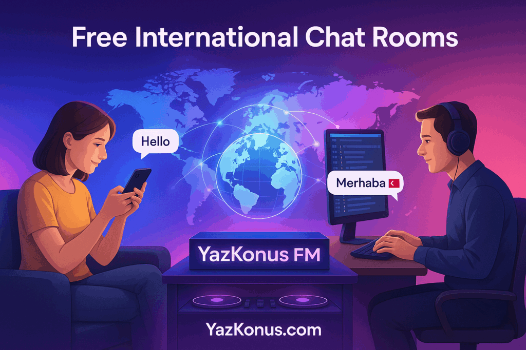 Ücretsiz Yabancı Sohbet Odaları | YazKonus.com 2025 7/24